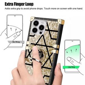 Nuovo arrivo TPU Luxury Glitter Bling con supporto ad anello Rose Flower Print <span class=keywords><strong>Cover</strong></span> Phone Caser per <span class=keywords><strong>Samsung</strong></span> A12 A51 <span class=keywords><strong>A70</strong></span> A73 A32 A03S - Product Image 2