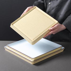 จานเมลามีนหนาทรงสี่เหลี่ยมสำหรับร้านอาหารเสิร์ฟสเต็ก ซาชิมิ รุ่น 564 - Product Image 3