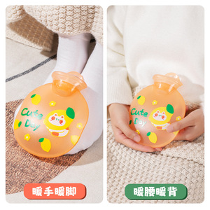 Color Changing Cartoon Hot Water Bottle Small Size Portable Warm Pack For Women Students Cute Design Whole Body Use - Product Image 4