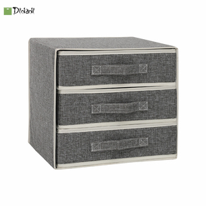 Underwear Bra Panty Socks Underwear Foldable Household Organizer Laundry Finishing Wardrobe Toy Oxford Fabric Storage Boxes