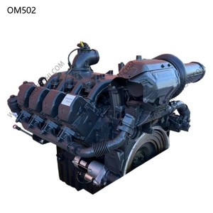 Newpars Auto Parts Ensemble de moteur diesel 15.9L OM502 <span class=keywords><strong>LA</strong></span> Bloc complet pour <span class=keywords><strong>Mercedes</strong></span> Benz Actros Arocs Ingénierie de camions lourds - Product Image 3