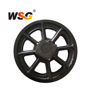 निर्माण मशीनरी क्रेन अंडरकैरिज स्पेयर पार्ट्स के लिए सर्वोत्तम गुणवत्ता वाले लिबहर्र <span class=keywords><strong>LR1400</strong></span>-2 क्रॉलर क्रेन फ्रंट आइडलर व्हील - Product Image 3