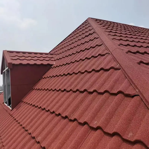 กระเบื้องมุงหลังคาโลหะเคลือบหินเนื้อทรายสีธรรมชาติหลากสี - Product Image 4