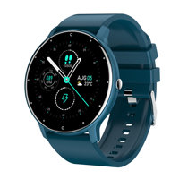 Reloj Inteligente con Pantalla Táctil Completa, Resistente al Agua, Reloj Inteligente para Hombre con Monitorización de la Salud y del Sueño, Relojes de Pulsera Multideportivos Kw12