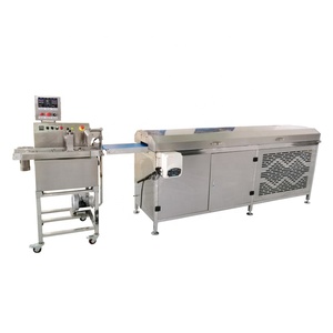 PAPA Professionnel Grignotines Enrobées de <span class=keywords><strong>Chocolat</strong></span> Pop-Corn Housse <span class=keywords><strong>Chocolat</strong></span> <span class=keywords><strong>Pain</strong></span> beignets Revêtement Enrobant Machine - Product Image 5