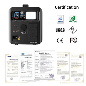 Prix bon marché de haute qualité 100W/200W/300W/700W/1000W/2000W/2500W/W lithium-ion/LiFePO4 batterie externe solaire et centrale électrique - Product Image 4