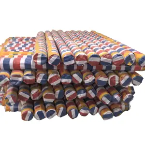 PE Poly Tarp Roll Tarpaulin Waterproof Color Stripe Roll
