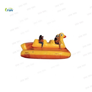 Thương mại Inflatable Vịt & chuối trượt towable Fly ống cho thể thao dưới nước & cho <span class=keywords><strong>Aqua</strong></span> Dép CHƠI thiết bị - Product Image 1