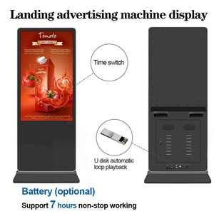 Lecteur multimédia vidéo sur pied avec écran tactile LCD pour kiosque publicitaire, panneau d'affichage numérique - Product Image 4