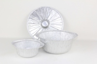 Ensemble de casseroles en aluminium, récipient de camping portable avec couvercle, résistant au four et de qualité alimentaire pour la cuisine en plein air