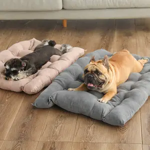 beste wasserdichte hund decke Suppliers-Best Selling 2020 Pet Pillow tragbare Orthopedic Sofa speicher schaum orthopädische hund bett mit decke