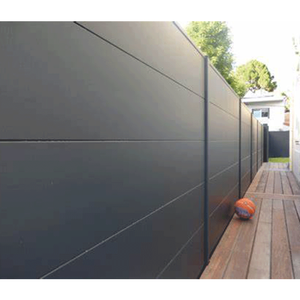 Pannelli <span class=keywords><strong>per</strong></span> Recinzione Residenziale in <span class=keywords><strong>Alluminio</strong></span> Corten Tagliati al Laser, Verniciati a Polvere Nera, 6 Piedi, Ecologici, Impermeabili, Anti-Roditore, <span class=keywords><strong>per</strong></span> Bordi <span class=keywords><strong>Giardino</strong></span> - Product Image 4