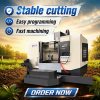 Centre d'usinage vertical CNC ShanDong HR VMC1580, haute rigidité, robuste, 3 axes, table 1500x800mm