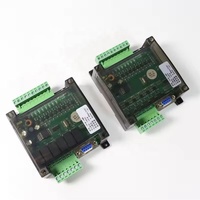 Carte de contrôle industrielle PLC FX2N-14MR FX2N-14MT avec boîtier RS232 DC24V