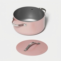 Ensemble de casseroles et poêles en aluminium avec revêtement écologique, ensemble de cuisine pour chef à domicile