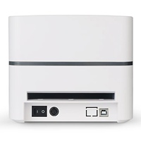 Impresora de Etiquetas Térmicas Directas de 4 Pulgadas con Interfaz USB, Impresora de Etiquetas de Envío para Almacén 4X6, Impresora de Escritorio para Etiquetas de 110 mm