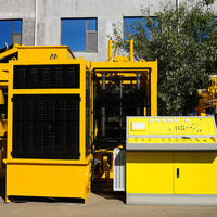 Machine de fabrication de briques en béton complètement automatique de types/tailles solides creux en béton de technologie européenne QT15-15advanced