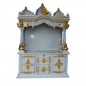 Mandir/Puja Ghar de Madera de Teca, Artesanía, Decoración para el Hogar, Moderno, Tamaño Personalizado, Color Personalizado, Marca DSTEXPORTS, Punjab - Product Image 6