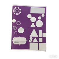 Cahiers scolaires en gros B5 18x24cm personnalisés imprimés, reliés à la graisse, lignés, 40 feuilles, cahiers d'exercices scolaires