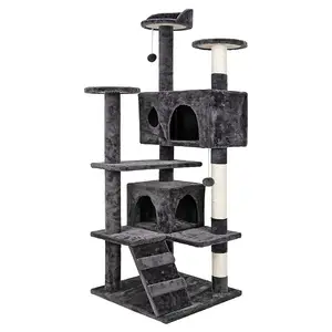 Mehrstufige und Eigentums wohnungen Pet Palace Cat Scratching Post Tower Tree