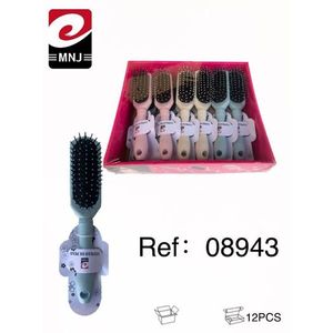 MNJ Hair Brush Set 12Pcs Colorful Handle With Bristles For Daily Use - Product Image 3