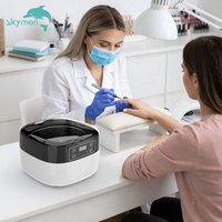 Nettoyeur à ultrasons numérique Skymen 35W ODM pour outils à ongles avec dégazage 750ml, idéal pour les embouts de perceuse et les outils de maquillage - Vente en gros