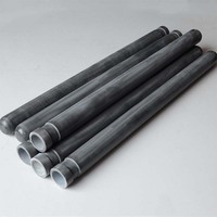 Tube en carbure de silicium lié au nitrure de silicium HT, tube de protection pour thermocouple, tube NBSIC