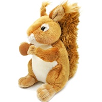 Porte-clés peluche Animal en forme d'écureuil, petite, personnalisée, en peluche, tendance, pendentif pour sac à main, mignon