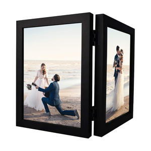 4x6 khung hình đôi khung ảnh bản lề dọc <span class=keywords><strong>2</strong></span> mở khung gấp gia đình cắt dán - Product Image 2