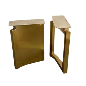 قواعد طاولات حديثة بتصميم صناعي للمطاعم والمكاتب وطاولات القهوة والطعام، سهلة التركيب، قواعد طاولات معدنية - Product Image 3