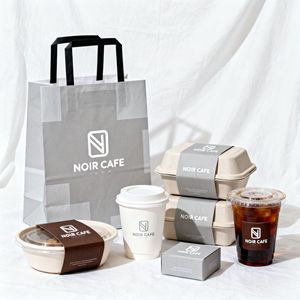 Tùy chỉnh dùng một lần nước ép trái cây uống cà phê bao bì giấy ly cà phê với nắp - Product Image 6