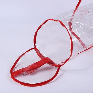 Sac de rangement tubulaire en gros, écologique, léger, en PVC transparent, sac fourre-tout, sac bandoulière, sac de voyage pour la gym, le yoga et le sport - Product Image 3