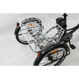 ODE OEM <span class=keywords><strong>vélo</strong></span> cargo électrique 48V batterie au lithium 20 pouces cadre en acier support arrière 36V tension frein à disque à vitesse unique fabriqué en Chine - Product Image 5