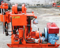 La plate-forme de forage de puits d'eau entièrement hydraulique XY-100 et la plate-forme de forage de surface rotative ont une profondeur de forage de 100 mètres
