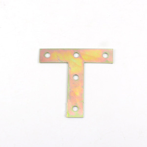 Soporte de hierro en forma de T, acero al carbono, soporte de fijación de 90 grados, conector para mesa y silla, duradero - Product Image 4