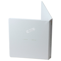 Anneaux métalliques en PVC blanc A4, personnalisé, pour papeterie de bureau, dossier a4