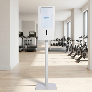 เครื่องออกกำลังกายแบบรวม Bodydot Fitness หน้าจอสัมผัส LCD สำหรับใช้งานเชิงพาณิชย์ โครงสร้างอะลูมิเนียมอัลลอยด์ รุ่น BDF1000 ไร้สาย - Product Image 2