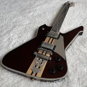 Custom Grand WB PS2000 PS Paul Stan Electric Guitar with Customized Neck Inlay and Accept Guitar OEM