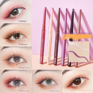 Crayon Gel Eyeliner Couleur Éclatante NOVO – Ultra-Fin, Imperméable, Anti-Transpiration et Anti-Bavures pour Définir les Yeux et les Cils Inférieurs - Product Image 3