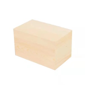 Biểu Tượng Tùy Chỉnh Giá Rẻ Hộp Gỗ Bản Lề Nắp Rắn Gỗ Thông Lưu Niệm Hộp Quà Tặng Gỗ Lưu Trữ Hộp - Product Image 6