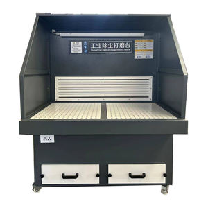 高质量侧吸系统工业粉尘下吸式工作台，用于研磨抛光打磨 - Product Image 1
