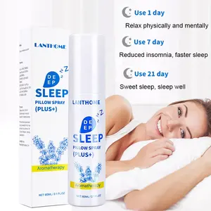 Natural de alta calidad Manzanilla calmante aceite de lavanda profundo dormir almohada Spray cloroformo dormir Spray de líquido