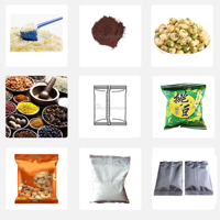 Machine d'emballage de MP-VFFS-G-B pochette d'étanchéité arrière sac de maïs bonbons grain de café noix alimentaire poudre automatique remplir machine d'emballage