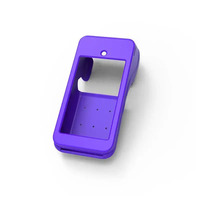 Coques de protection en silicone souple personnalisées pour terminaux de point de vente avec étuis de protection pour chargeurs, pour machines à cartes de crédit (vente en gros)