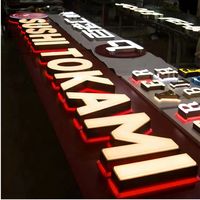 Lettres acryliques 3D modernes rétroéclairées pour enseignes publicitaires LED – Couleurs et formes personnalisables – Éclairage directionnel pour hôpitaux