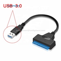 Cable Convertidor SATA a USB 3.0 al por Mayor, Cable de Extensión USB 3.0 SATA 3 para Disco Duro SSD Externo de 2.5 Pulgadas