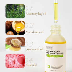 Huile Naturelle pour la <span class=keywords><strong>Repousse</strong></span> des Cheveux, Sérum Épaississant, Essence de Croissance Capillaire Fortifiante aux Herbes, Huile de Romarin Nourrissante pour le Cuir Chevelu - Product Image 5