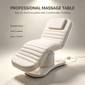 Table de soin professionnelle pour extensions de cils avec 3 moteurs CE - Table électrique réglable pour microblading - Product Image 6