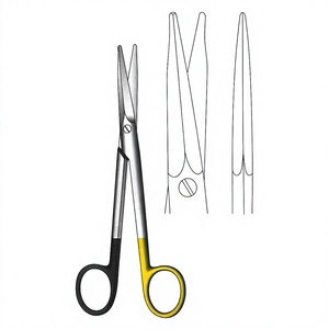 Ciseaux Fanous 16,5 cm / 6-1/2 pouces droits à lame dentelée Super Cut TC pour chirurgie - Product Image 1