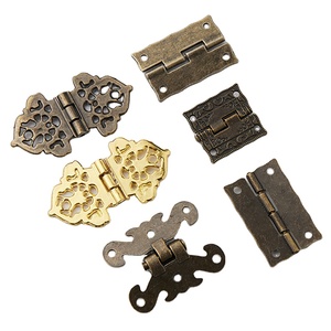 Thiết kế hoa cổ điển Bản lề rỗng Hộp đựng đồ trang <span class=keywords><strong>s</strong></span>ức cổ Bản lề phần cứng trang trí cho túi đa chức năng - Product Image 1